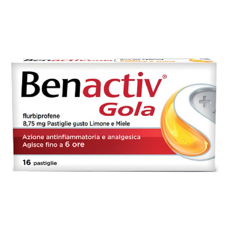 Benactiv Gola limone miele 16 cps