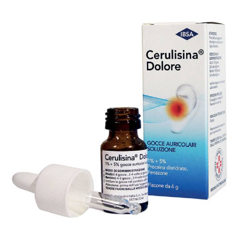 CERULISINA DOLORE gocce flacone 6g