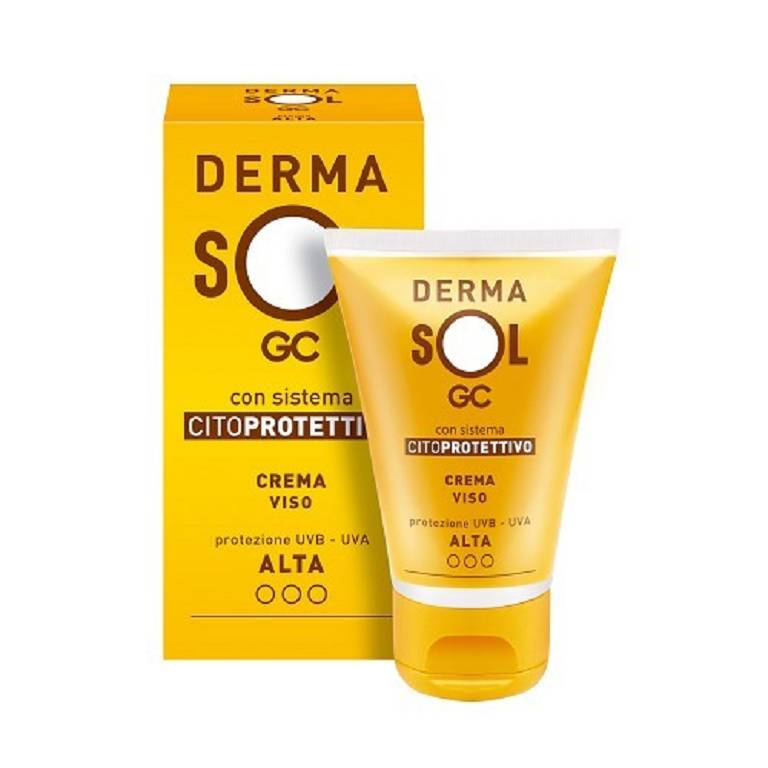 DERMASOL Crema Solare Viso Protezione Alta