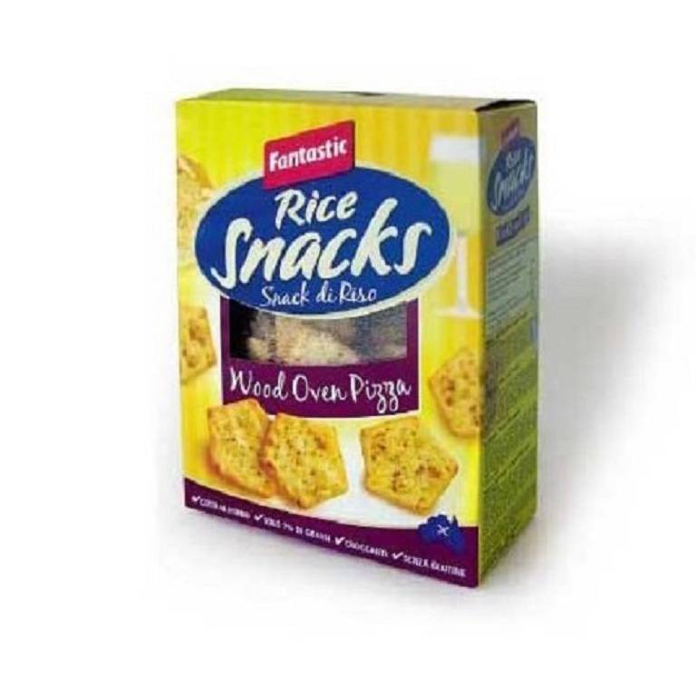 FANTASTIC FOOD Snacks di riso gusto pizza 100 g