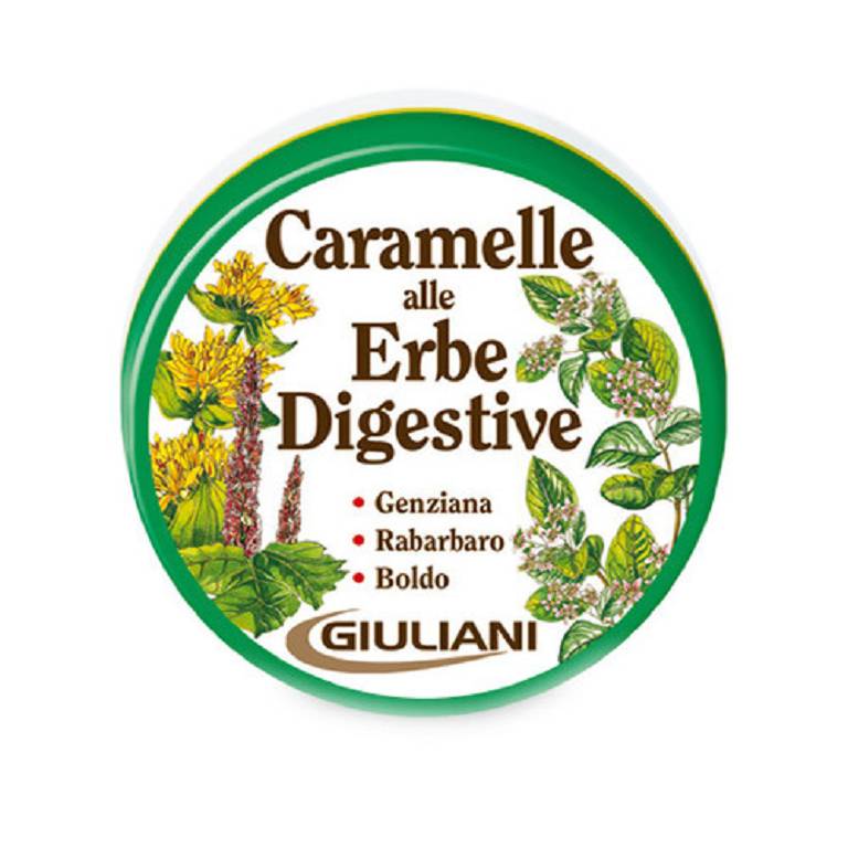 GIULIANI Caramelle Digestive Erbe Senza Zucchero
