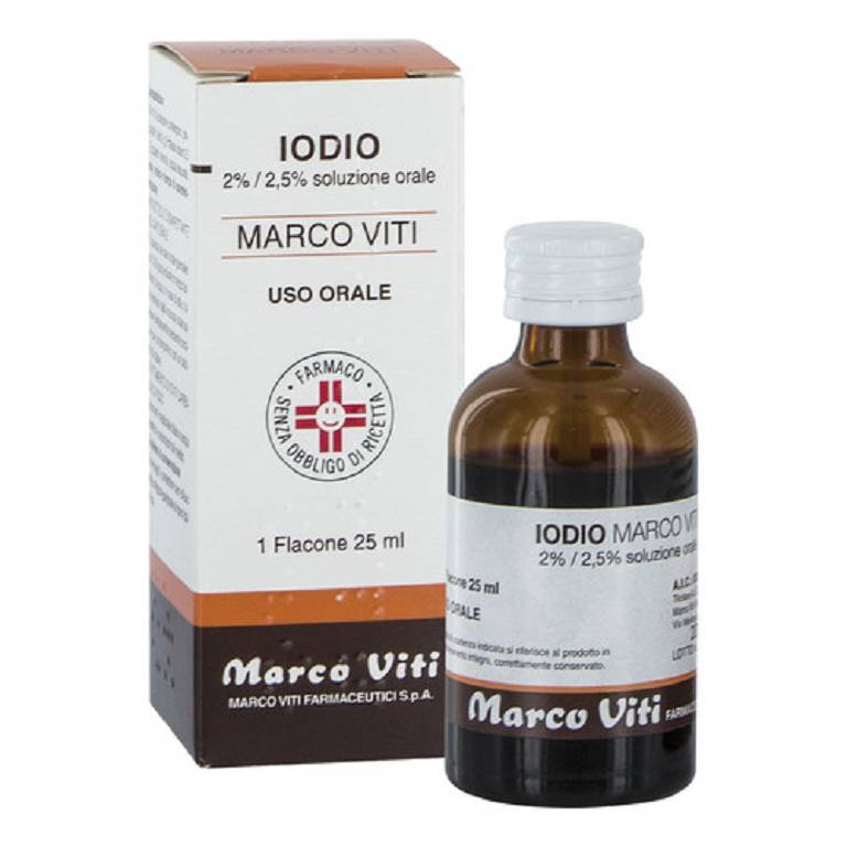 IODIO OS SOLUZ MV*25ML