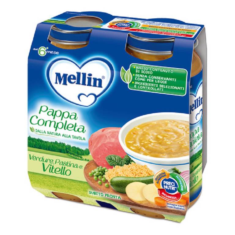 MELLIN Pappa Completa Vitell 2x250 g